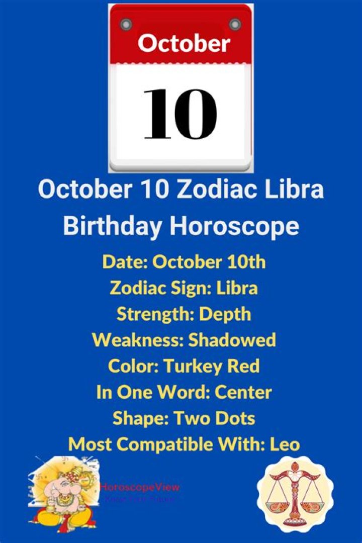 October 10 Zodiac Sign: Discover the Traits, Compatibility, and Secrets of Libra