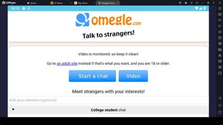 Omegle Me: Exploring Anonymous Chatting and Its Impact on Social Interaction
