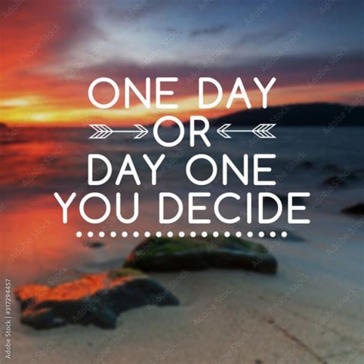 One Day or Day One: Embracing Change and Taking Action