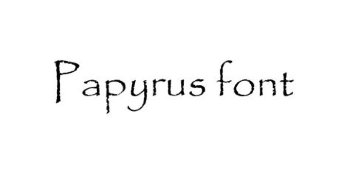 Papyrus Font: The Timeless Typeface That Captivates