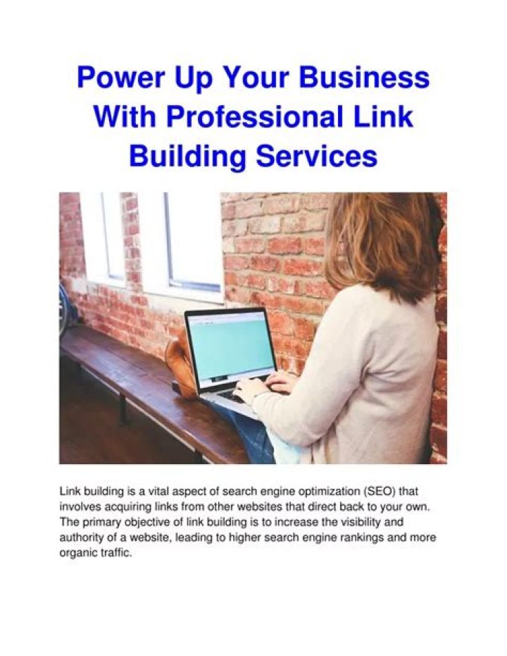 Professional Link Building Services: Elevate Your SEO Strategy