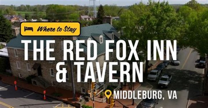 Red Fox Inn & Tavern: A Historic Gem in Middleburg, Virginia