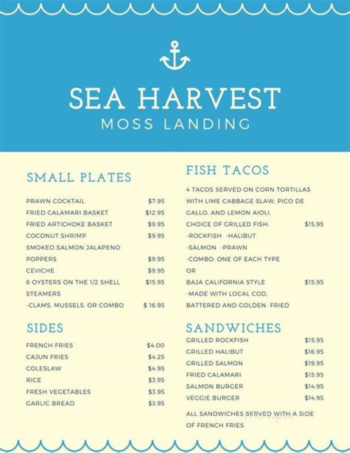 Sea Harvest Moss Landing: The Ultimate Guide to Sustainable Seafood