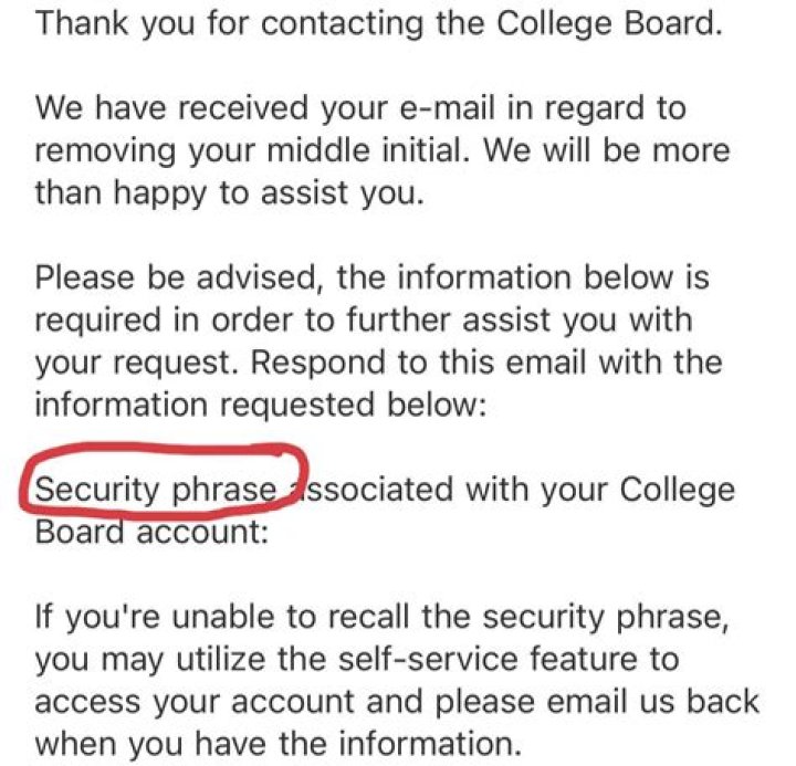 Understanding the Importance of a Security Phrase for College Board