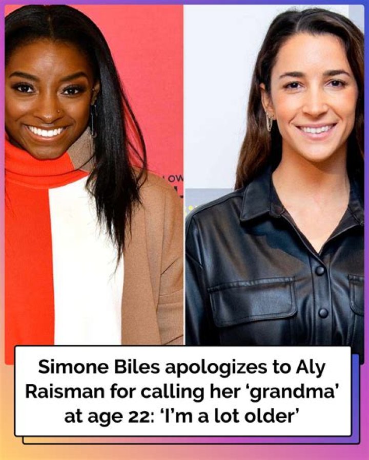 Simone Biles Apologizes to Aly Raisman for Calling Her Grandma