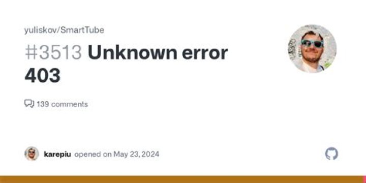 Understanding SmartTube Error 403: Causes and Solutions