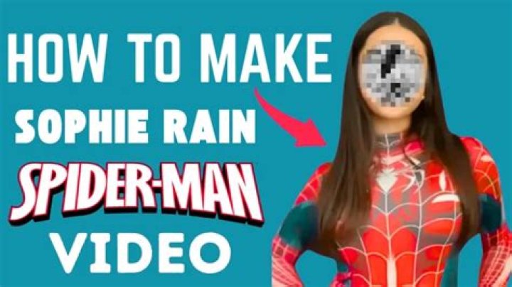 Sophie Rain Spiderman Video Tutorial YouTube: Your Ultimate Guide