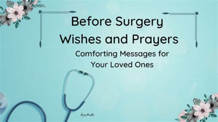 Surgery Thoughts and Prayers: Navigating the Emotional Journey