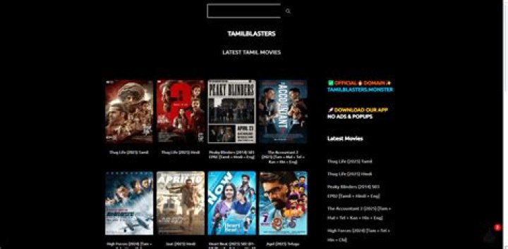 Tamilblasters New Link 2025: The Ultimate Guide to Accessing High-Quality Tamil Movies
