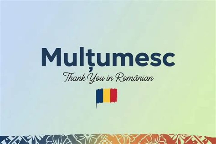 Thank You in Romanian Language: A Comprehensive Guide