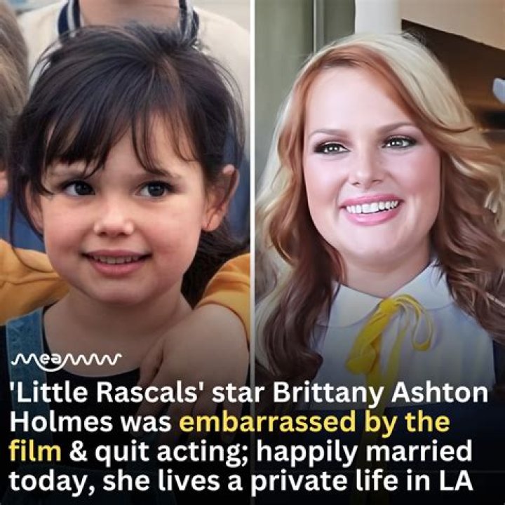 The Little Rascals: Brittany Ashton Holmes and Her Enduring Legacy