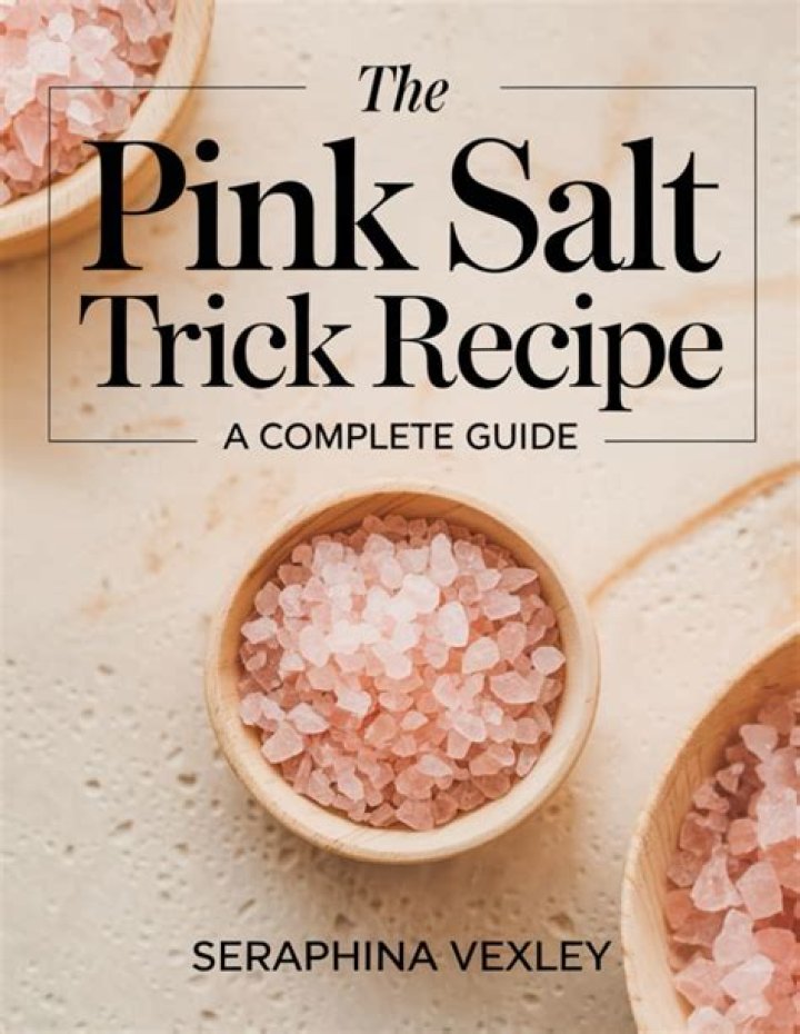 The Salt Trick Ingredients: Unlocking the Secrets to Natural Healing