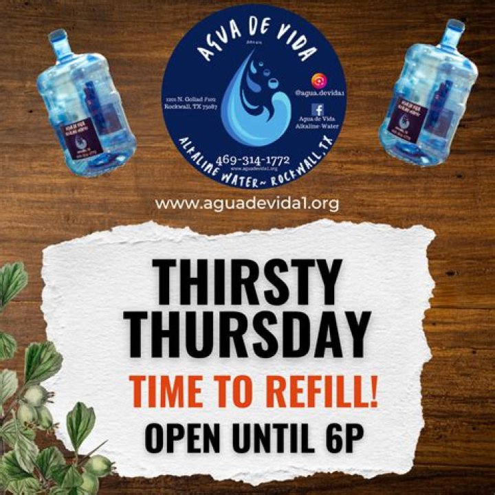 Thirsty? Get Your Agua: Stay Hydrated and Healthy