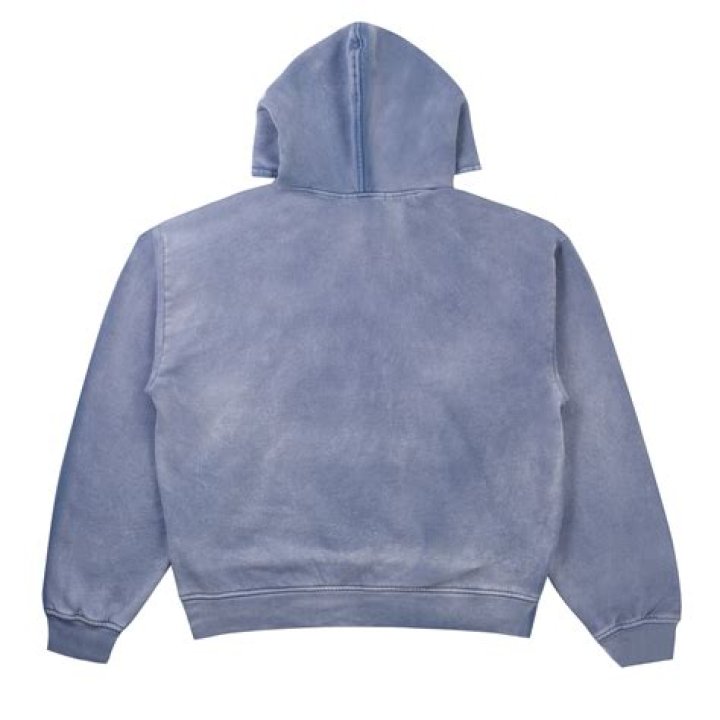 Discover the Allure of the Thirteen Studios Hoodie with Blue Text