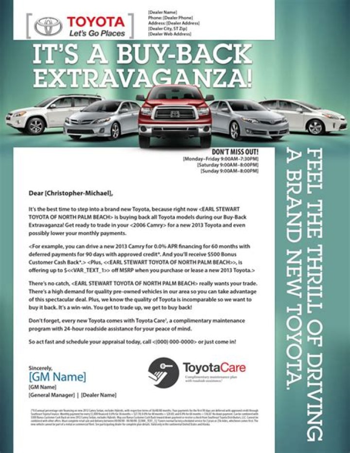 Toyota Buy Back Program: Sell Your Car with Confidence