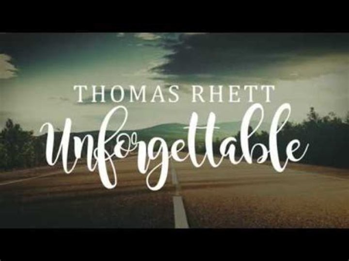 Unforgettable Lyrics by Thomas Rhett: A Deep Dive into His Emotional Storytelling