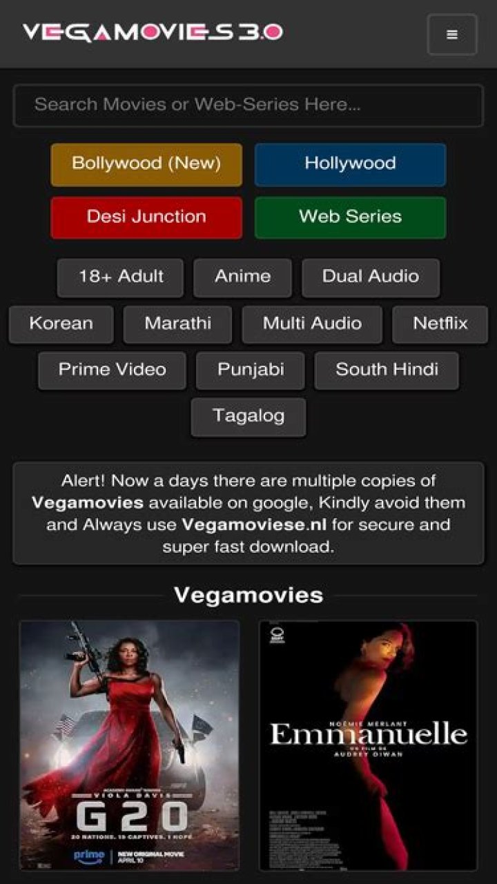 Vegamovies.li: Your Ultimate Destination for Streaming Movies Online
