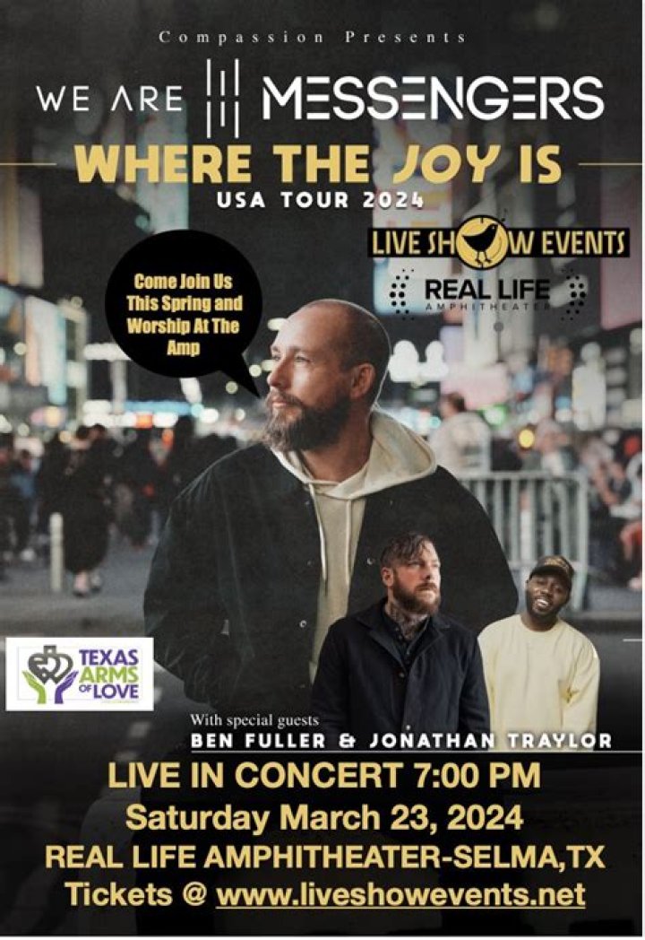 Get Ready for the We Are Messengers Concert!