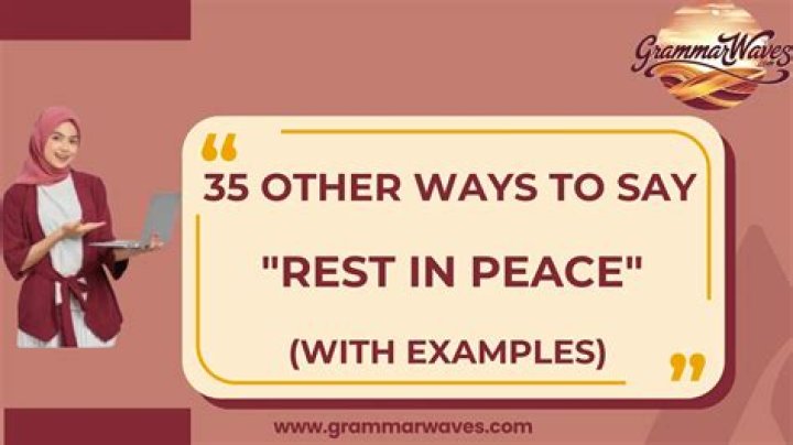 Understanding Japanese Expressions of Rest in Peace