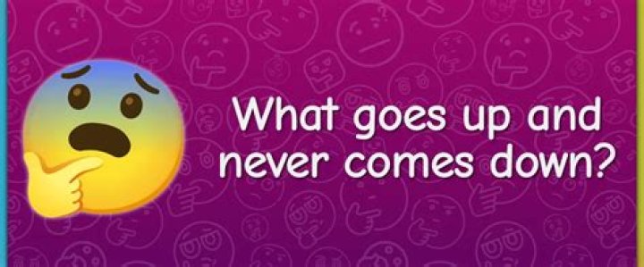 What Goes Up But Never Comes Down: Exploring the Fascinating Concept