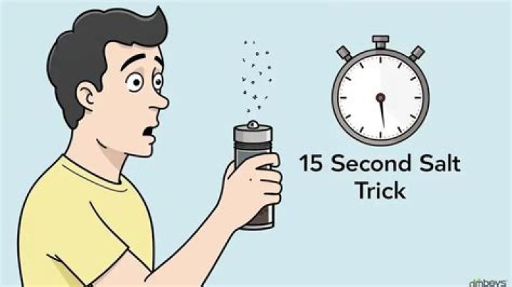 What is the 15 Second Salt Trick? A Comprehensive Guide