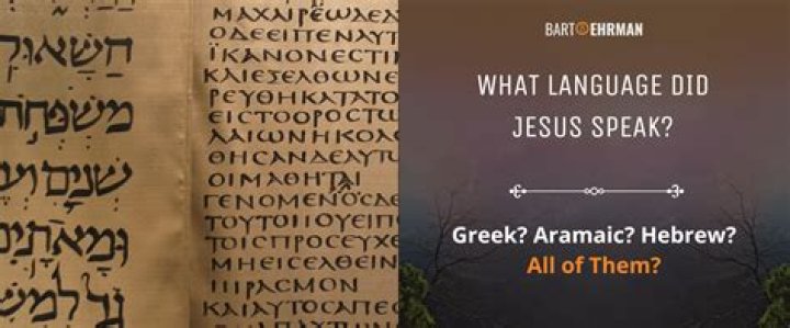 Unraveling the Mystery: What Language Did Jesus Speak?