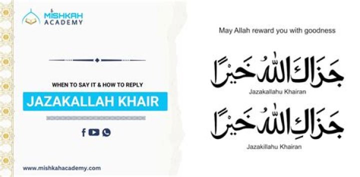 What to Say in Return for Jazakallah Khair: A Comprehensive Guide