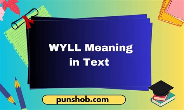 Understanding the Meaning of "Wyll" in Text Communication